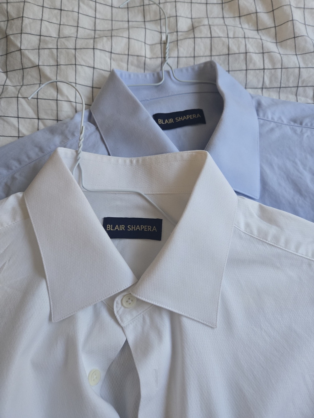 Men’s Dress Shirt - White (Also Light Blue)